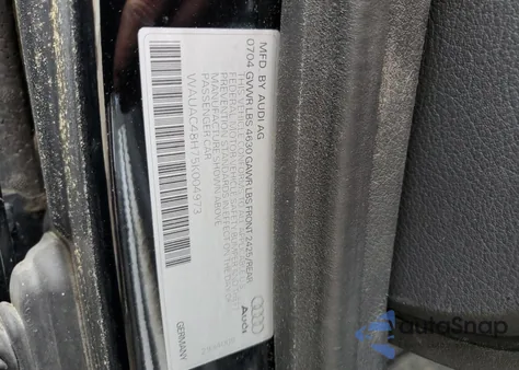 2005 Audi A4 1.8 Cabriolet z USA, uszkodzony, nr VIN WAUAC48H75K004973